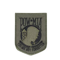 Olive Drab POW/MIA Embroidered Military Patch